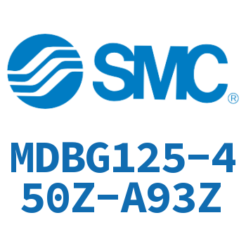 Rodless side flange type standard cylinder-MDBG125-450Z-A93Z