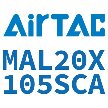 铝合金迷你气缸 MAL20X105SCA