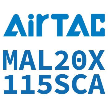 铝合金迷你气缸 MAL20X115SCA