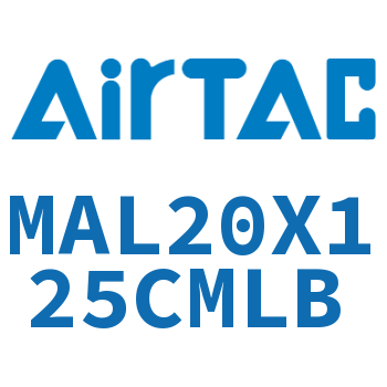 铝合金迷你气缸 MAL20X125CMLB