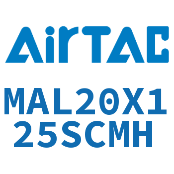铝合金迷你气缸 MAL20X125SCMH