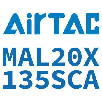 铝合金迷你气缸 MAL20X135SCA