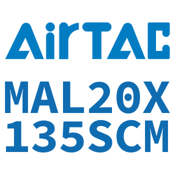 铝合金迷你气缸 MAL20X135SCM
