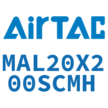 铝合金迷你气缸 MAL20X200SCMH