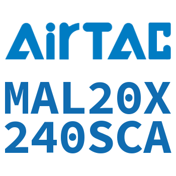 铝合金迷你气缸 MAL20X240SCA
