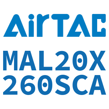 铝合金迷你气缸 MAL20X260SCA