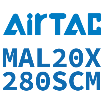 铝合金迷你气缸 MAL20X280SCM