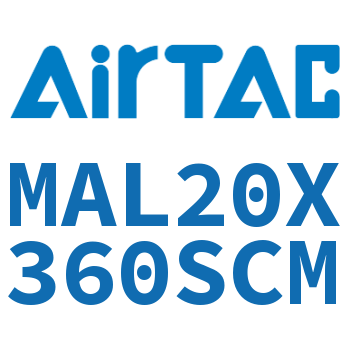 铝合金迷你气缸 MAL20X360SCM