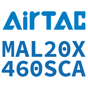 铝合金迷你气缸 MAL20X460SCA