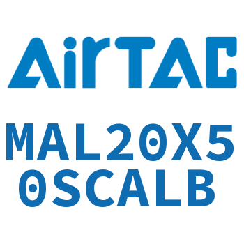 铝合金迷你气缸 MAL20X50SCALB