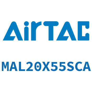 铝合金迷你气缸 MAL20X55SCA
