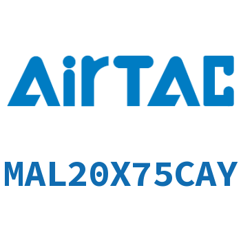 铝合金迷你气缸 MAL20X75CAY