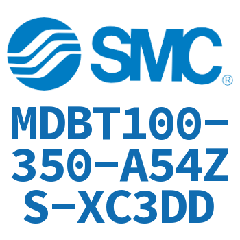 Intermediate trunnion type standard cylinder-MDBT100-350-A54ZS-XC3DD