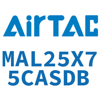 铝合金迷你气缸 MAL25X75CASDB