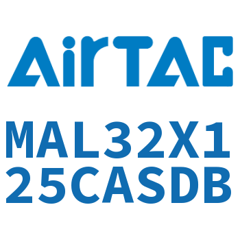 铝合金迷你气缸 MAL32X125CASDB