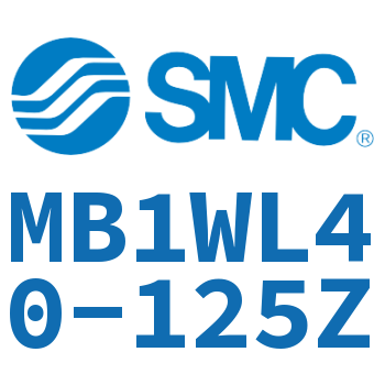 Axial pedestal type square cylinder-MB1WL40-125Z