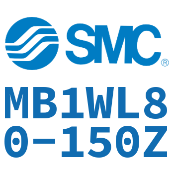 Axial pedestal type square cylinder-MB1WL80-150Z