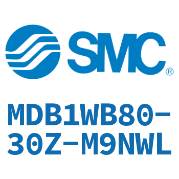 Square cylinder-MDB1WB80-30Z-M9NWL