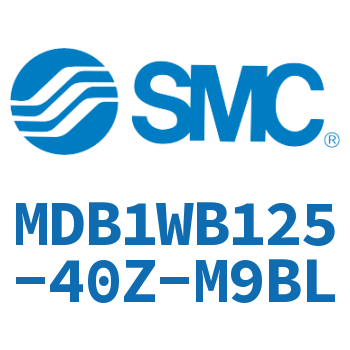 Square cylinder-MDB1WB125-40Z-M9BL