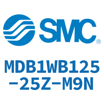 Square cylinder-MDB1WB125-25Z-M9N