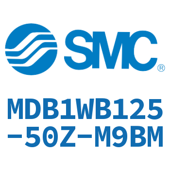 Square cylinder-MDB1WB125-50Z-M9BM