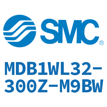 Axial pedestal type square cylinder-MDB1WL32-300Z-M9BW