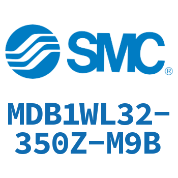 Axial pedestal type square cylinder-MDB1WL32-350Z-M9B