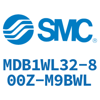 Axial pedestal type square cylinder-MDB1WL32-800Z-M9BWL