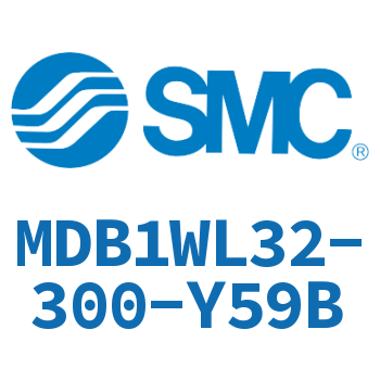 Axial pedestal type square cylinder-MDB1WL32-300-Y59B