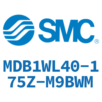 Axial pedestal type square cylinder-MDB1WL40-175Z-M9BWM