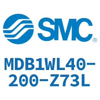 Axial pedestal type square cylinder-MDB1WL40-200-Z73L