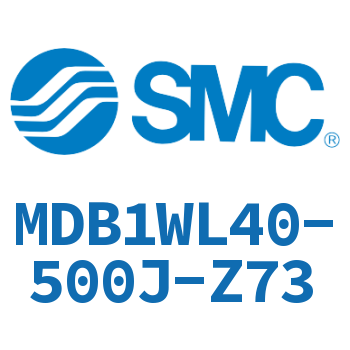 Axial pedestal type square cylinder-MDB1WL40-500J-Z73