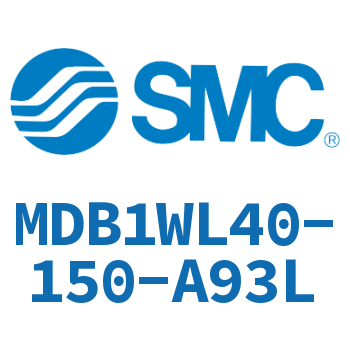 Axial pedestal type square cylinder-MDB1WL40-150-A93L