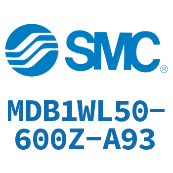 Axial pedestal type square cylinder-MDB1WL50-600Z-A93