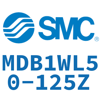 Axial pedestal type square cylinder-MDB1WL50-125Z