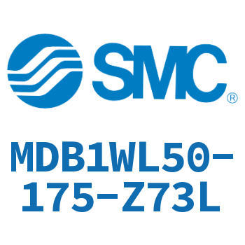 Axial pedestal type square cylinder-MDB1WL50-175-Z73L