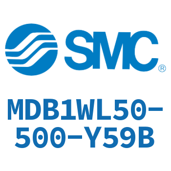 Axial pedestal type square cylinder-MDB1WL50-500-Y59B