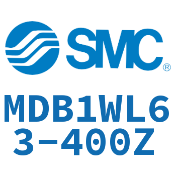 Axial pedestal type square cylinder-MDB1WL63-400Z