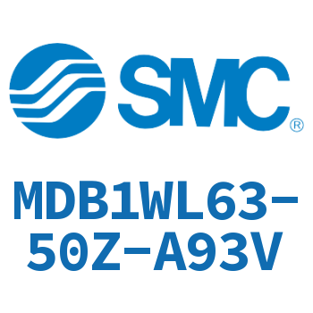 Axial pedestal type square cylinder-MDB1WL63-50Z-A93V