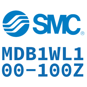 Axial pedestal type square cylinder-MDB1WL100-100Z