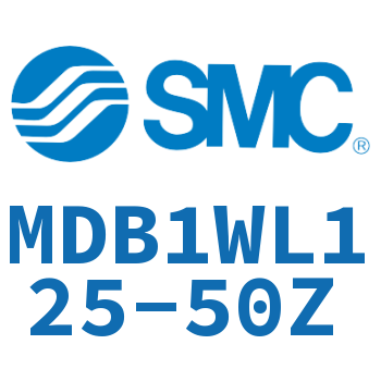 Axial pedestal type square cylinder-MDB1WL125-50Z