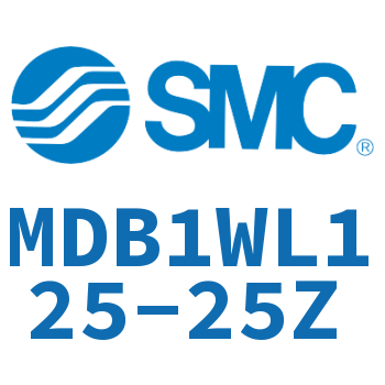 Axial pedestal type square cylinder-MDB1WL125-25Z