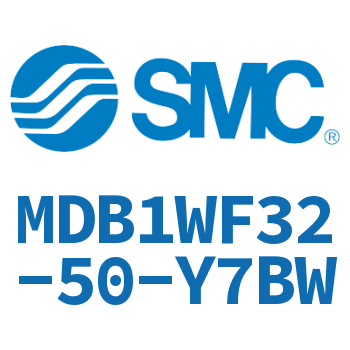 Rod side flanged square cylinder-MDB1WF32-50-Y7BW