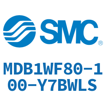 Rod side flanged square cylinder-MDB1WF80-100-Y7BWLS