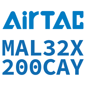 铝合金迷你气缸 MAL32X200CAY