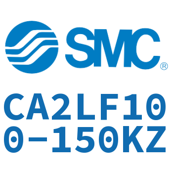 Axial pedestal type standard cylinder-CA2LF100-150KZ