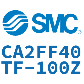 Rod side flanged standard cylinder-CA2FF40TF-100Z