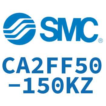 Rod side flanged standard cylinder-CA2FF50-150KZ