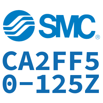 Rod side flanged standard cylinder-CA2FF50-125Z