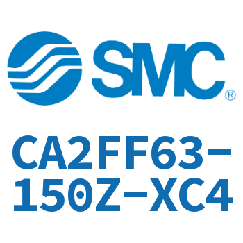 Rod side flanged standard cylinder-CA2FF63-150Z-XC4